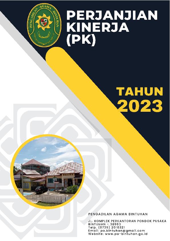 04. Perjanjian Kinerja PK Tahun 2022