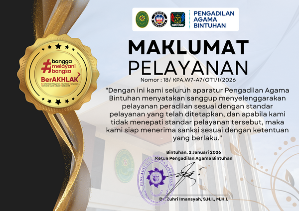 maklumat pelayanan 2026