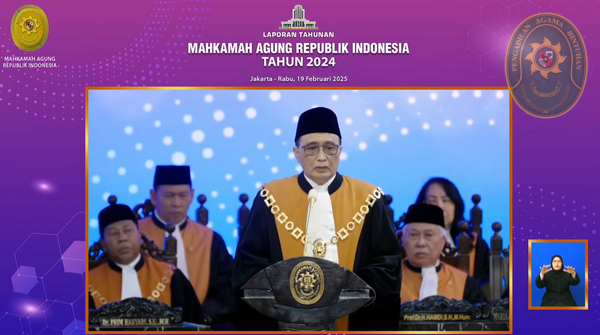 17 LAPORAN TAHUNAN MAHKAMAH AGUNG TAHUN 2024 LANGSUNG DIHADIRI OLEH PRESIDEN 