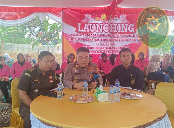 20 KETUA PA BINTUHAN HADIRI LAUNCHING PENGUATAN PROGRAM PEKARANGAN PANGAN LESTARI