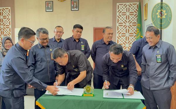 2 PERKUAT KERJASAMA KETUA PA DAN PN BINTUHAN TANDA TANGANI MoU DI AWAL TAHUN2