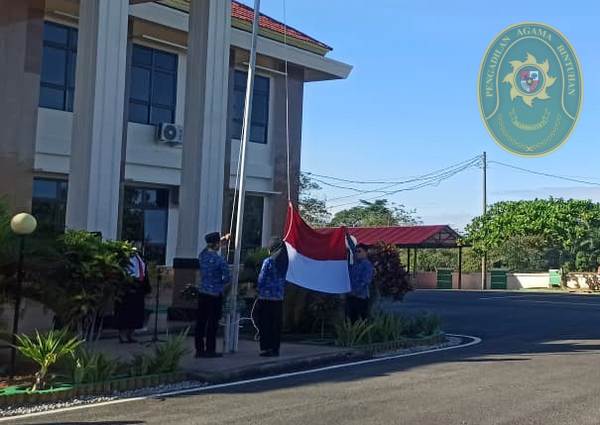 32 PA BINTUHAN IKUTI UPACARA PERINGATAN HARI LAHIR PANCASILA 2026
