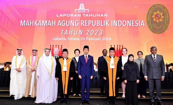 10 KETUA PA BINTUHAN HADIRI ACARA LAPORAN TAHUNAN MAHKAMAH AGUNG TAHUN 2023 DI JAKARTA 1