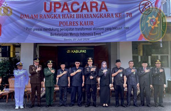 68 KETUA PA BINTUHAN HADIRI UPACARA PERINGATAN HARI BHAYANGKARA KE 78
