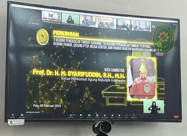 7 AKHIRNYA KETUA MAHKAMAH AGUNG RESMIKAN GEDUNG PENGADILAN AGAMA BINTUHAN 2