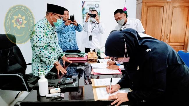 10. PENGADILAN AGAMA BINTUHAN ADAKAN MOU DENGAN DP2KBP3A 2