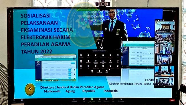 13. PENGADILAN AGAMA BINTUHAN IKUTI SOSIALISASI PELAKSANAAN EKSAMINASI HAKIM PERADILAN AGAMA SECARA ELEKTRONIK TAHUN 2022 3