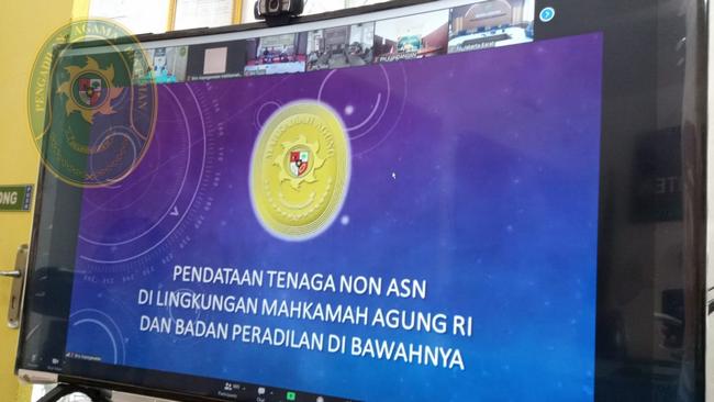 32. ZOOM SOSIALISASI PEMETAAN TENAGA NON ASN DI LINGKUNGAN MA.RI 2
