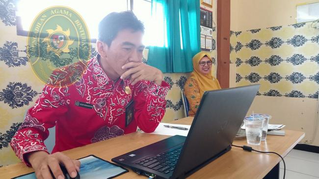 UJIAN DINAS ELEKTRONIK e EXAM PENGADILAN AGAMA BINTUHAN TAHUN 2022 1