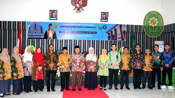 46. KETUA PA BINTUHAN HADIRI LAUNCHING NEW ARRANSEMENT MARS PTA BENGKULU DAN 2