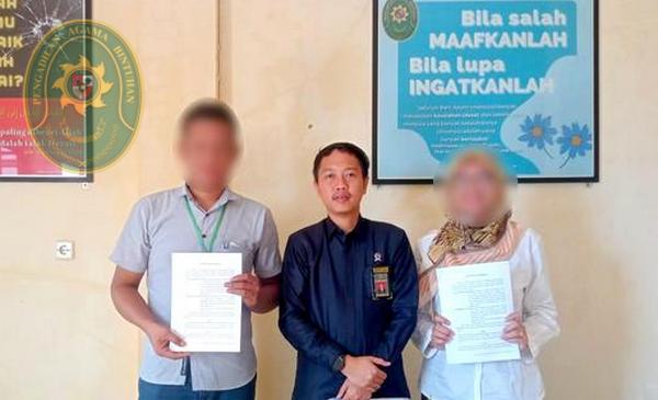 51 TERBAIK UNTUK ANAK MEDIASI OLEH HAKIM PA BINTUHAN BERHASIL DAMAI