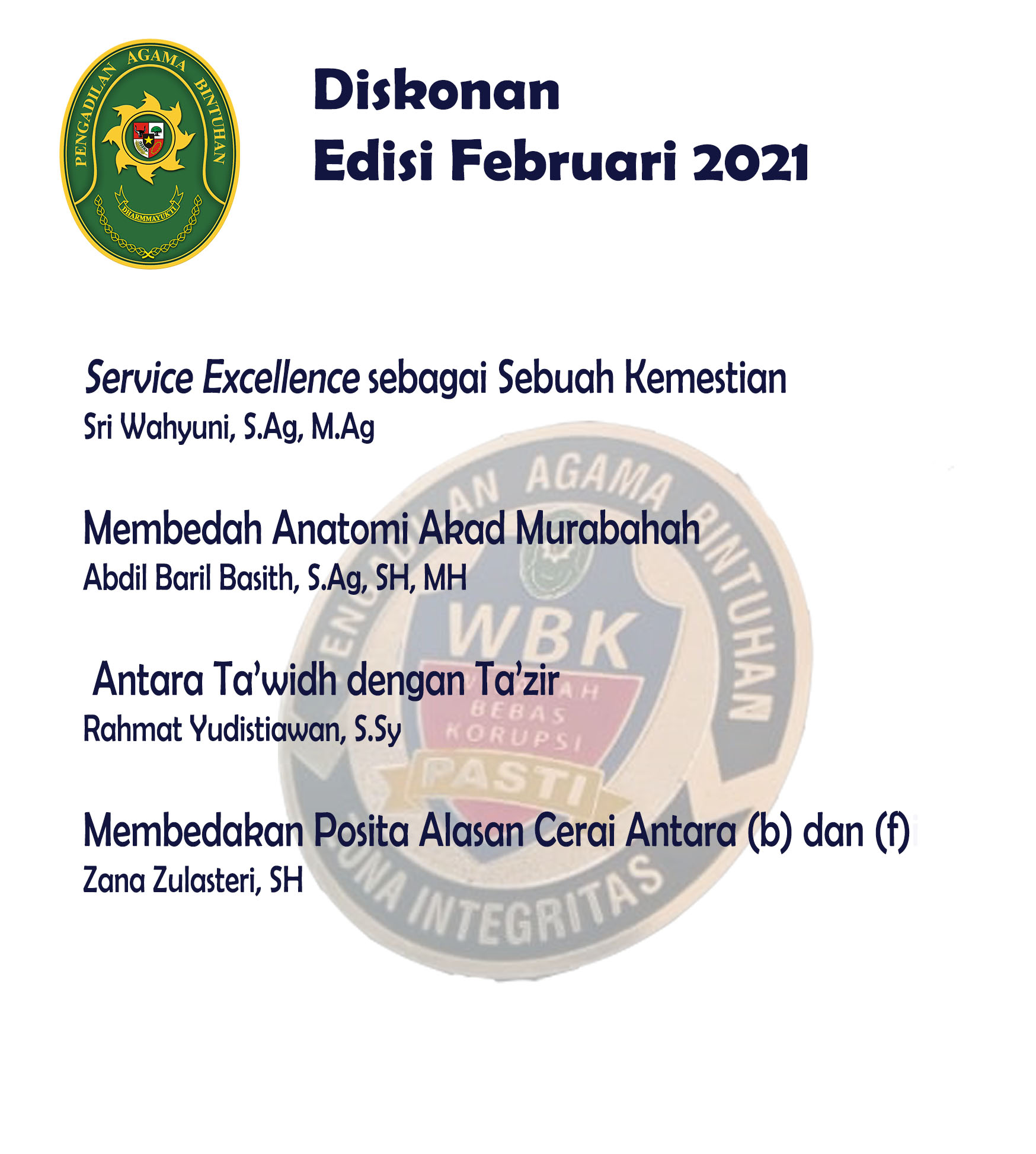 Diktum Diskonan Februari 2021