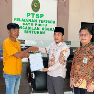 PERDANA, PENYERAHAN ELEKTRONIK AKTA CERAI DI PENGADILAN AGAMA BINTUHAN