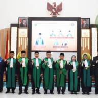 KETUA PENGADILAN AGAMA BINTUHAN MENGHADIRI ACARA PELANTIKAN DAN PENGAMBILAN SUMPAH JABATAN WAKIL KETUA PTA BENGKULU