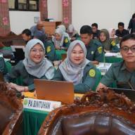 Perkuat Kualitas Pelaporan Keuangan, Operator GLP dan BMN Pengadilan Agama Bintuhan Ikuti Rekonsiliasi Semester I di Aula Pengadilan Tinggi Agama Bengkulu 